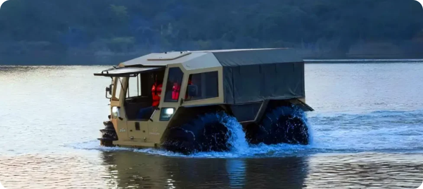 Amphibious mobility vehicle image
