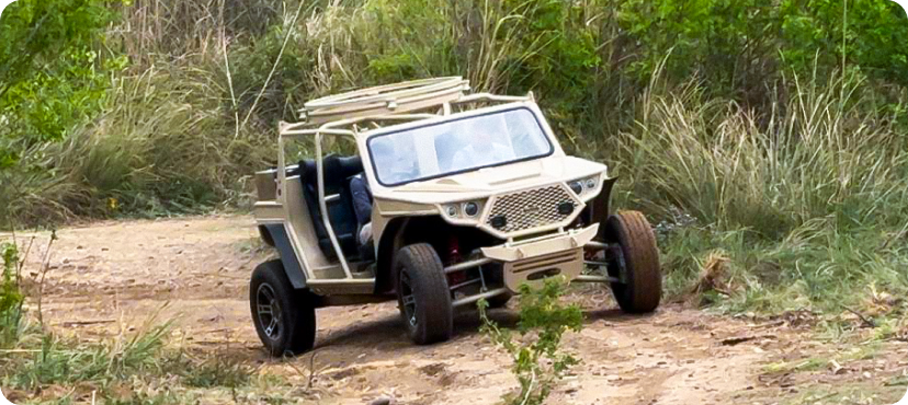 Rugged tactical vehicle image